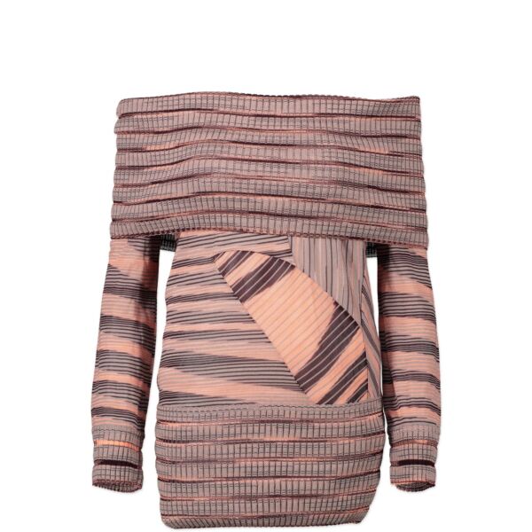 Missoni Multicolor Off-Shoulder Sweater - IT38 acheter en ligne seconde main 