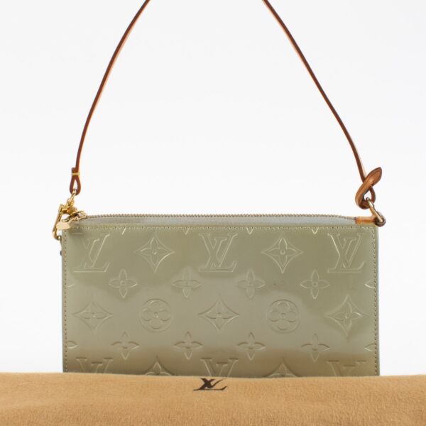 Louis Vuitton Grey Monogram Vernis Lexington Pochette