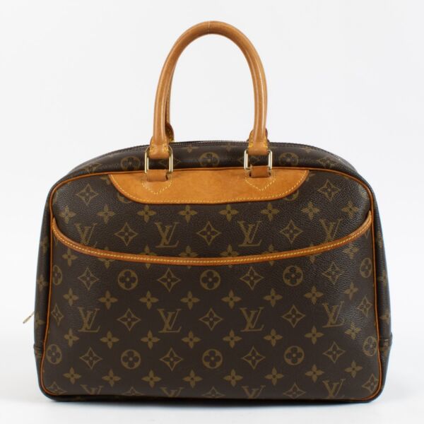 Shop 100% authentic second hand Louis Vuitton Monogram Deauville Top Handle Bag on Labellov.com