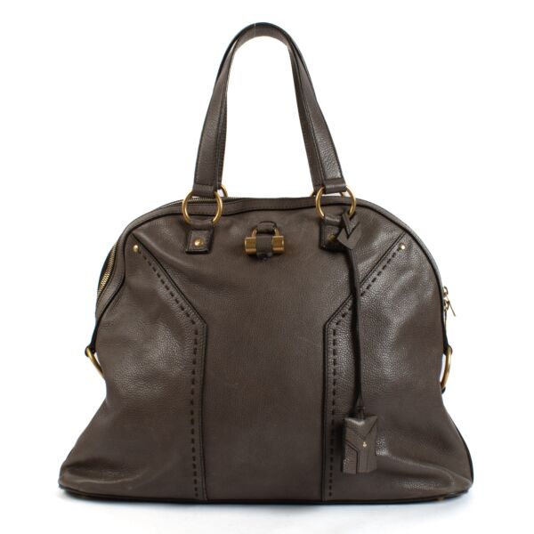 Saint Laurent Grey Muse Shoulder Bag