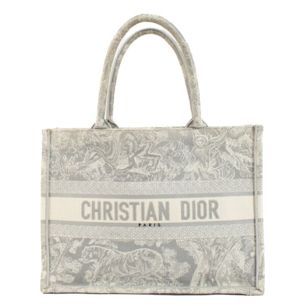 Shop the dior Grey Toile De Jouy Medium shop now at Labellov. 