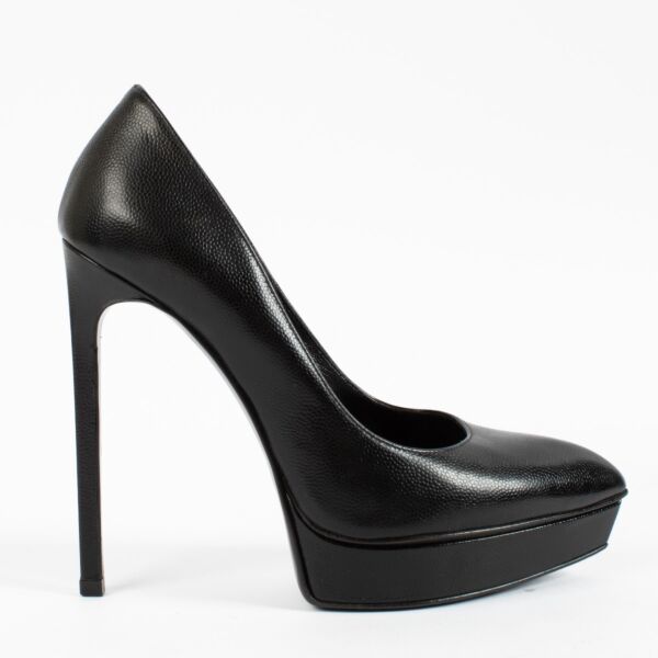 Shop 100% authentic second hand Saint Laurent Black Platform Pumps on Labellov.com