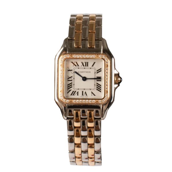 Cartier Diamonds Steel/Rose Gold Medium Panthère de Cartier Watch
