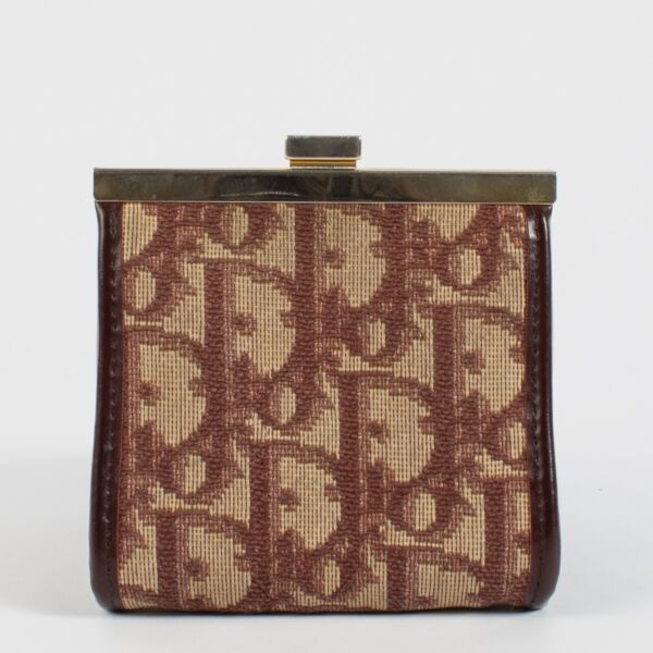 shop 100% authentic second hand Christian Dior Burgundy Oblique Wallet on Labellov.com