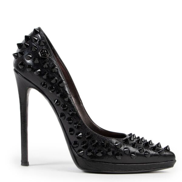 Philipp Plein Limited Edition Black Studded Pumps