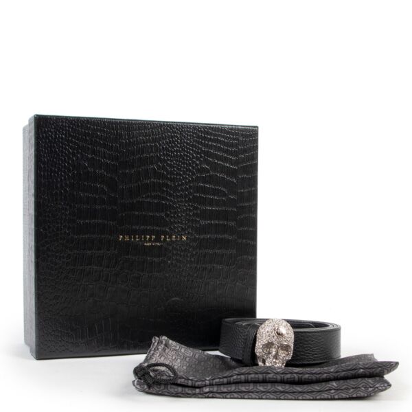 Philipp Plein Limited Edition Black Belt - size 90