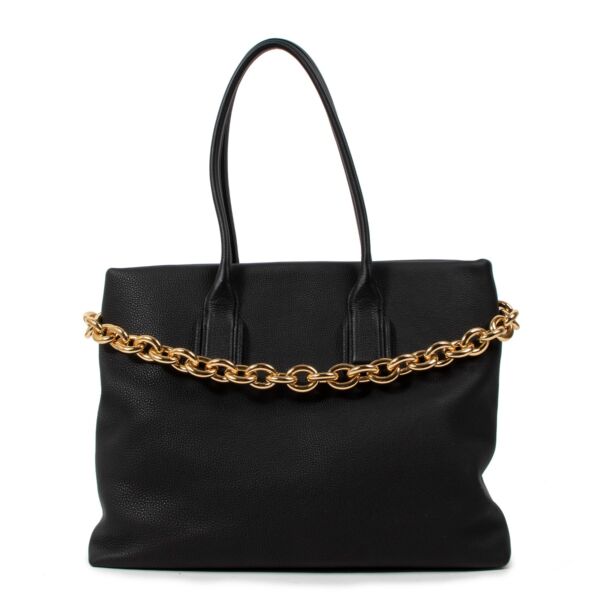 Bottega Veneta Black Saint Germain Tote Bag