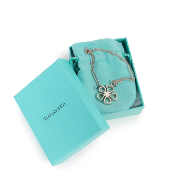 Tiffany & Co Hibiscus Silver Necklace