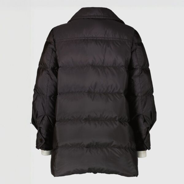 Prada 2016 Black Nylon Down Jacket - Size IT40