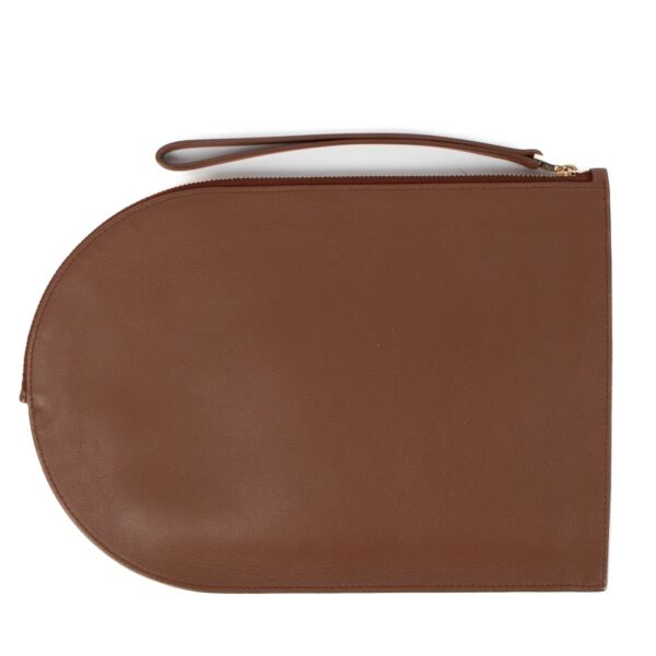 Delvaux Louise Clutch Fauve Allure