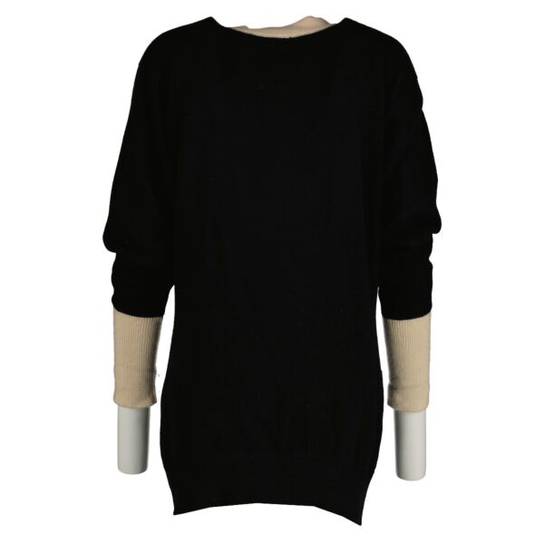 Chanel 1980s Black Cashmere Cardigan - Size M