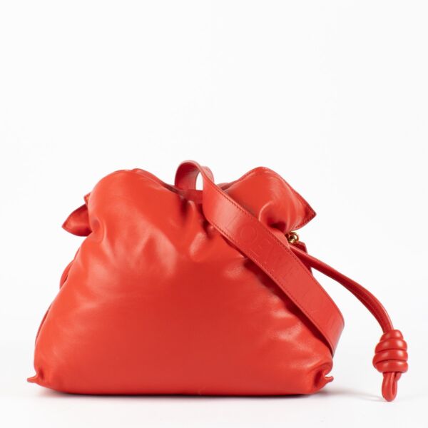 Loewe Red Flamenco Puffer Bag