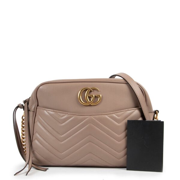 Gucci GG Marmont Dust Pink Crossbody