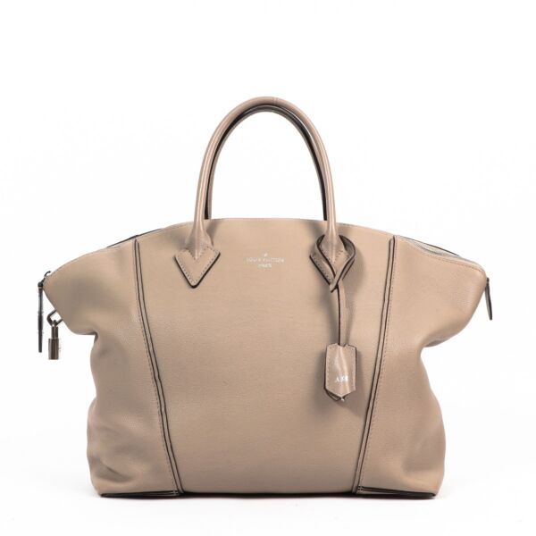 Louis Vuitton Soft Lockit Galet Tote Bag