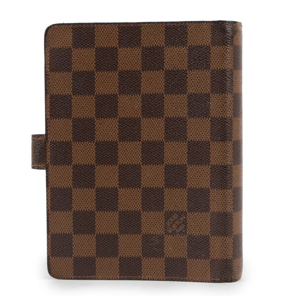 Louis Vuitton Damier Ebene Medium Agenda Cover 