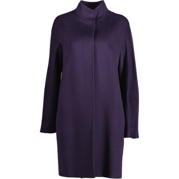 Buy an authentic second hand Max Mara blue coat at Labellov