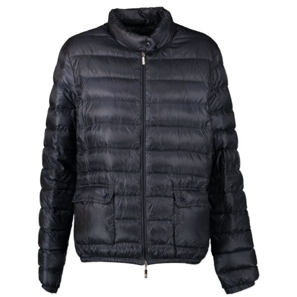 Moncler Blue New Down Jacket for the best price available at Labellov secondhand luxury in Antwerp