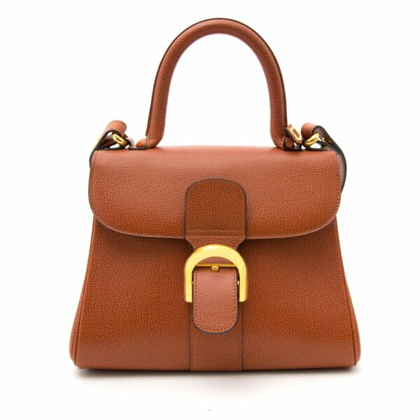 Delvaux brillant pm cuivre + strap now online at labellov.com for the best price