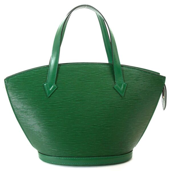 Louis Vuitton Green Epi Leather Saint Jacques Bag  for sale