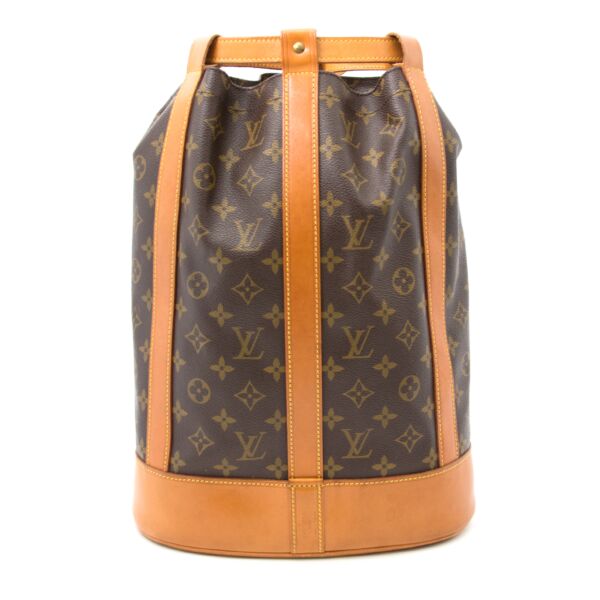  Louis Vuitton Monogram Randonnee Backpack Bag
