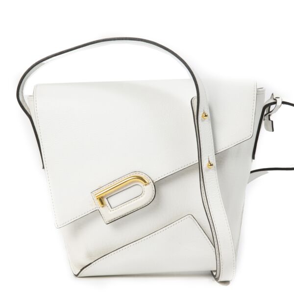 delvaux white crossbody bag now for sale at labellov vintage fashion webshop belgium