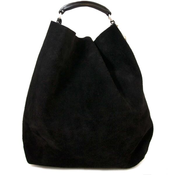 Buy balenciaga suede hobo bag now online at labellov vintage fashion webshop belgium