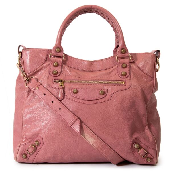 Balenciaga Rose Velo Bag 