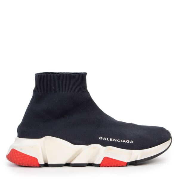 Balenciaga Black Speed Trainer Sneakers - size 35,5