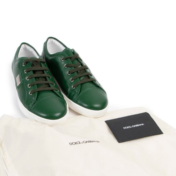 Dolce & Gabbana Green Sneakers - Size 35