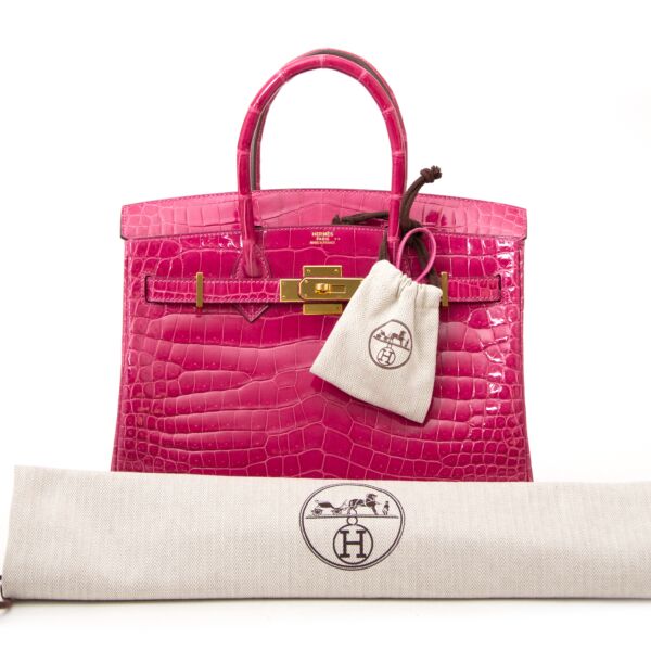 Hermès Birkin 30 Rose Scheherazade Niloticus Crocodile Lisse GHW