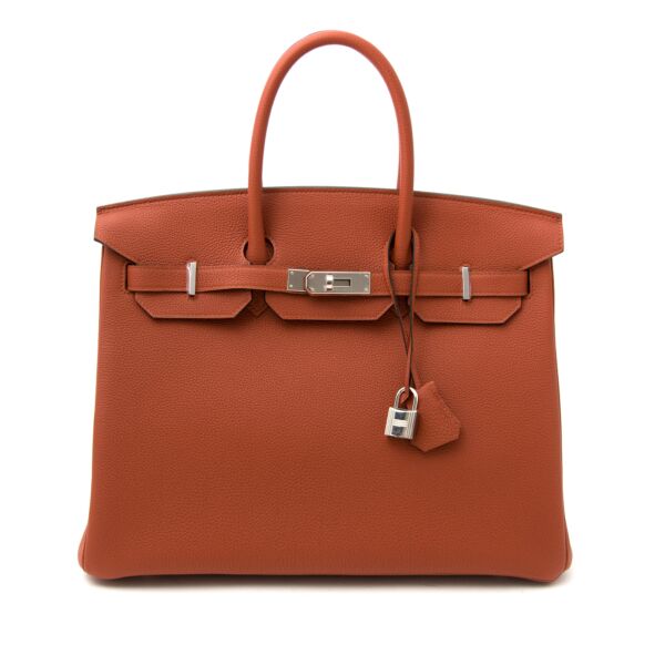 Buy safe and secure online at labellov.com for the best price hermes birkin 35 togo cuivre phw no waitinglists