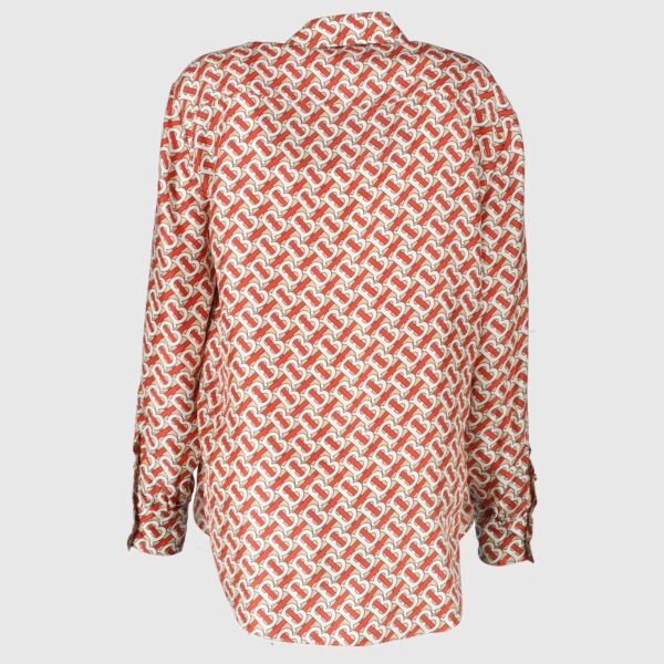 Burberry Monogram Silk Shirt - Size EU36