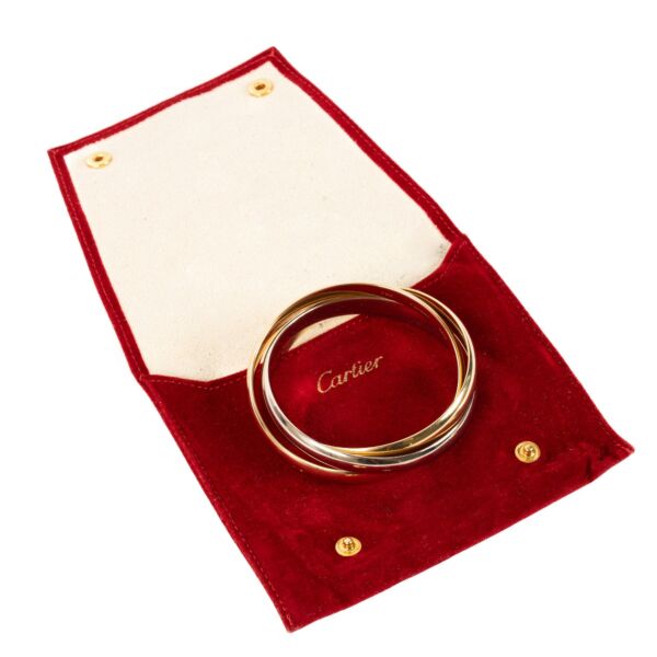 Cartier Trinity Extra Large Bangle Bracelet - Size 21