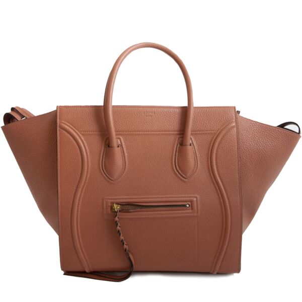 Celine Rose Medium Phantom Bag now for sale at labellov vintage fashion webshop belgium