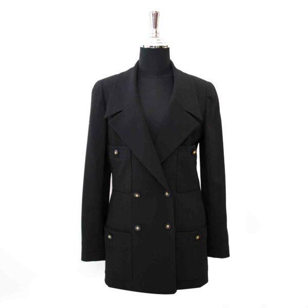 Shop safe online aan de beste prijs Chanel Black Blazer - Size: 38