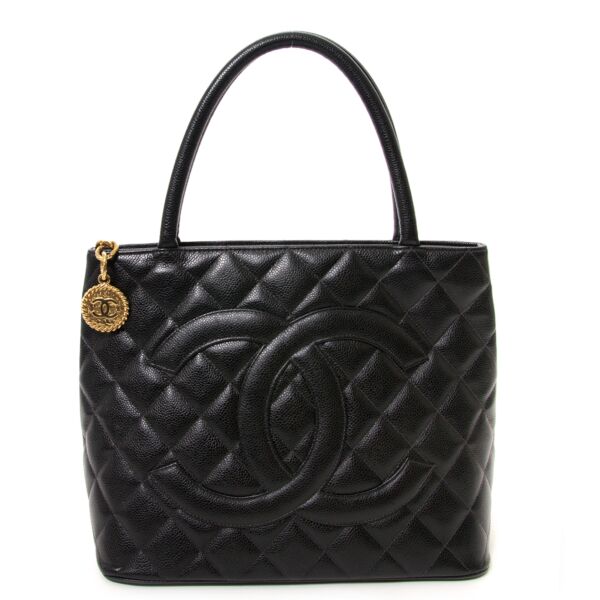 chanel grand cc classic black shopper now for sale at labellov vintage webshop belgium