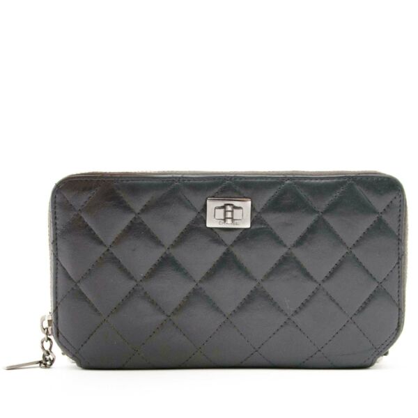 Chanel Grey Reissue Wallet for the best price available