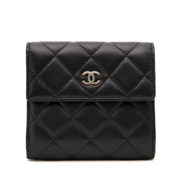 Buy a Chanel Black Double Wallet online
