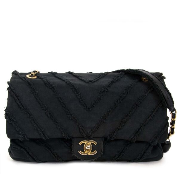 chanel chevron patchwork flap bag ghw now for sale at labellov vintage fashion webshop belgium
