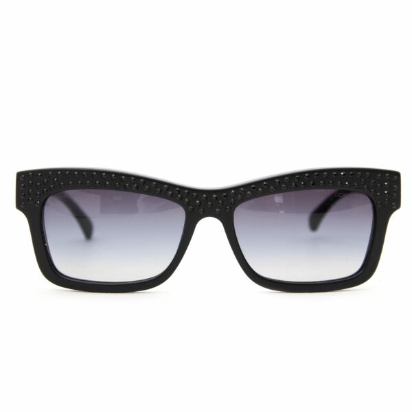 shop your secondhand luxury Chanel Matte Black Wayfarer Sunglasses