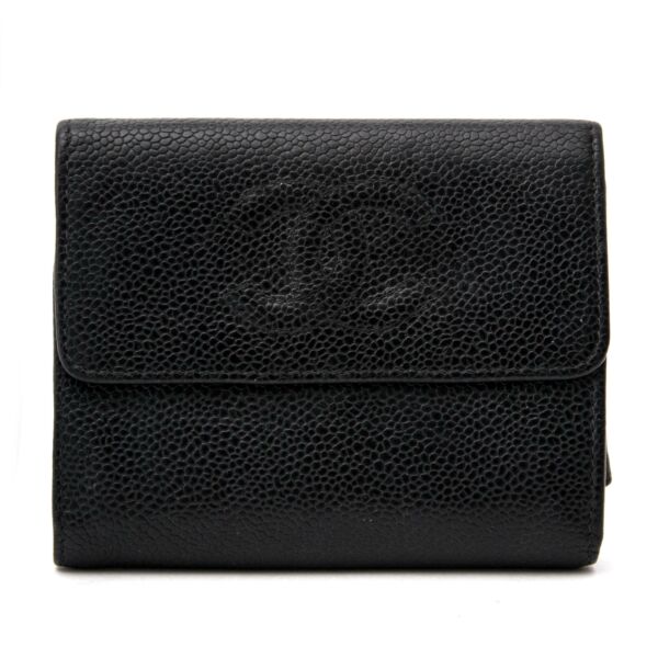 Acheter secur en ligne Chanel Black Pebbled en cuir pour le meilleur prix
