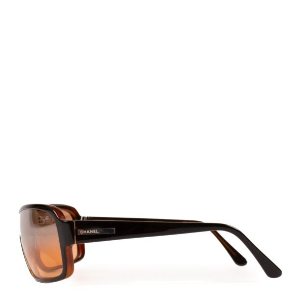 Chanel Vintage Brown 5057 Sunglasses