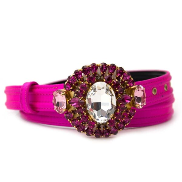 Buy an authentic secondhand Christian Lacroix Neon Pink Belt at the right price at LabelLOV vintage webshop. Safe and secure online shopping.