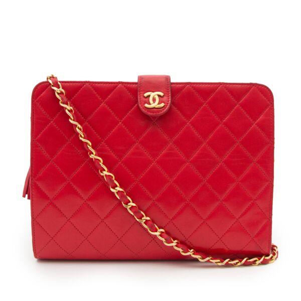 Looking for a Chanel Red Quilted Shoulder Bag? 