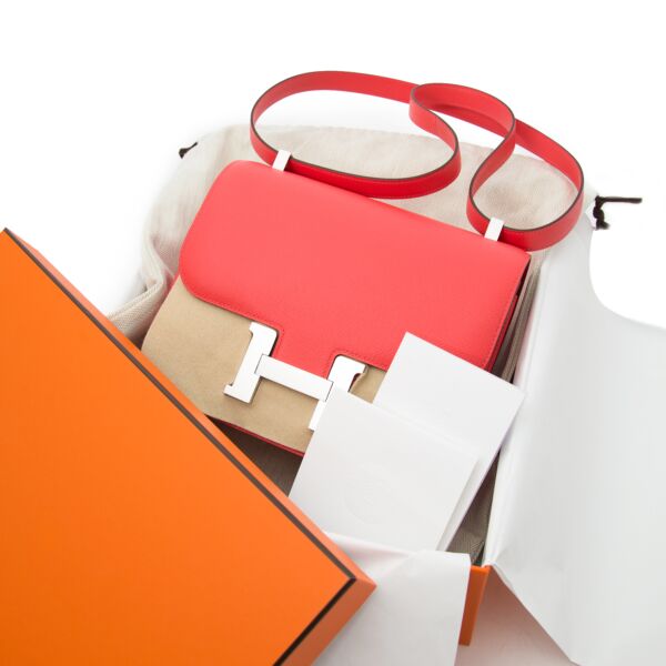 Hermès Constance 24 Epsom Rose Jaipur PHW