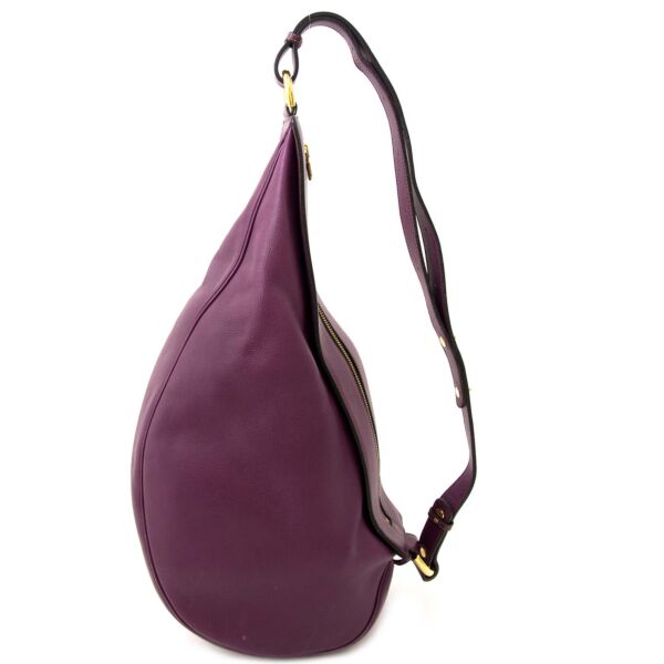 secondmain Delvaux Purple Acacia Bag  en vendre sur labellov