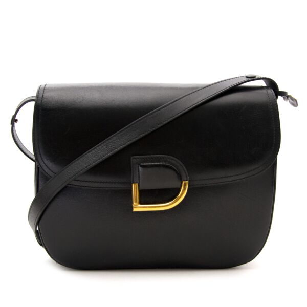 Delvaux Black Diligent Shoulder Bag
