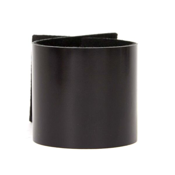 delvaux black leather bracelet kimiko y now for sale at labellov vintage fashion webshop belgium