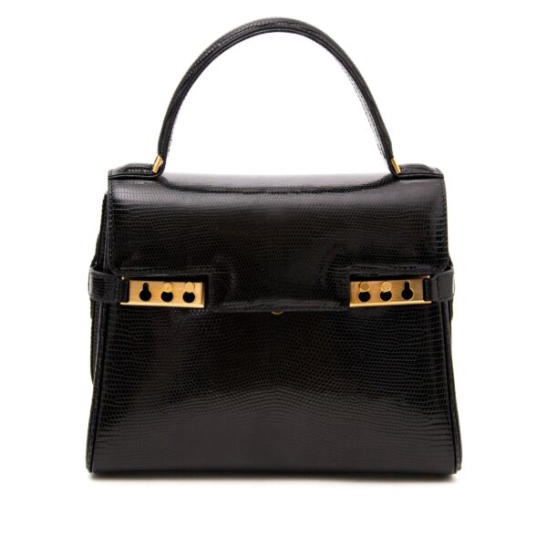 acheter en linge pour le meilleur prix neu Delvaux Tempête PM Black Lizard 