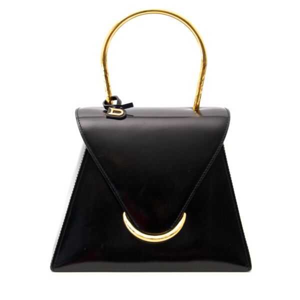 koop veilig online at the best price your secondhand Delvaux Triangle Top Handle Bag 